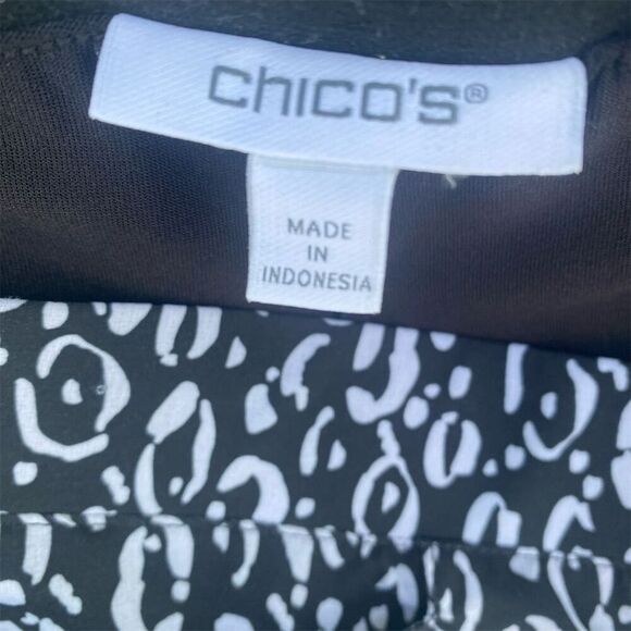 Chico's Women's Skort Size 16 Multicolor Animal Print Casual - Picture 7 of 8